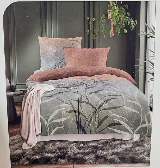 IRISETTE Luxus Baumwollsatin WAVE 8641-90 FUZZY