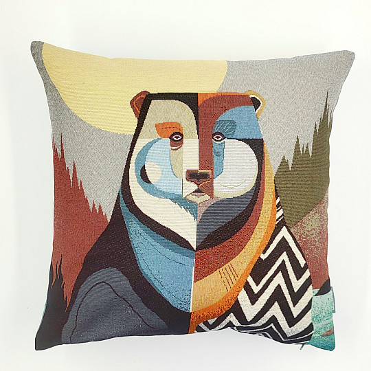 Gobelin-Kissenbezug BÄR