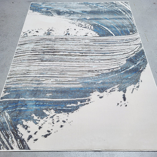 Teppich BLOOM 466 blau