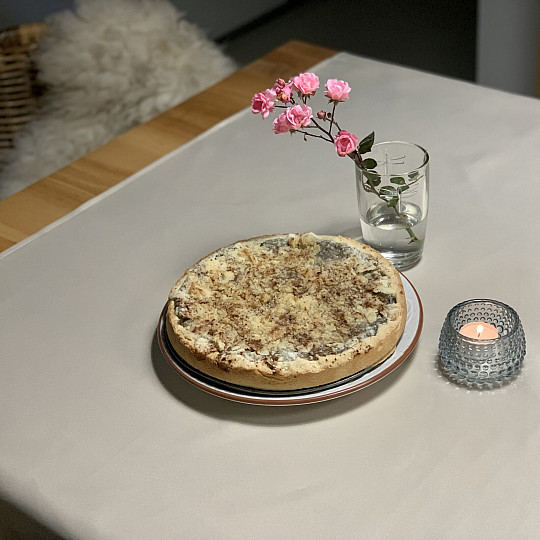 Einfache Tischdecke BEIGE