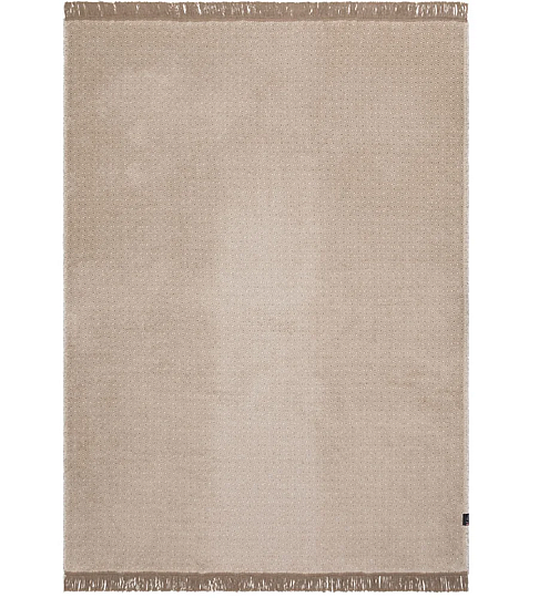 Decke VIENNA ECRU mit Fransen