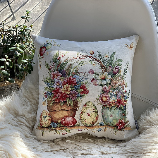 Osterdekorative Abdeckung OSTERREGAL