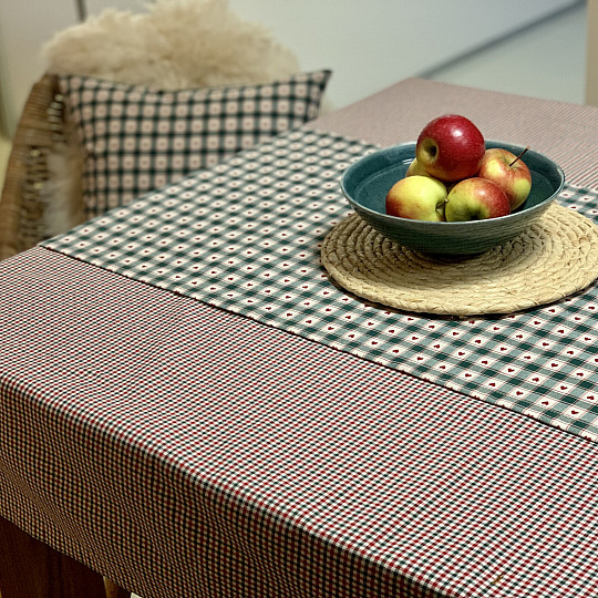 Dekorativer Kissenbezug OSLO MINI KÁRO