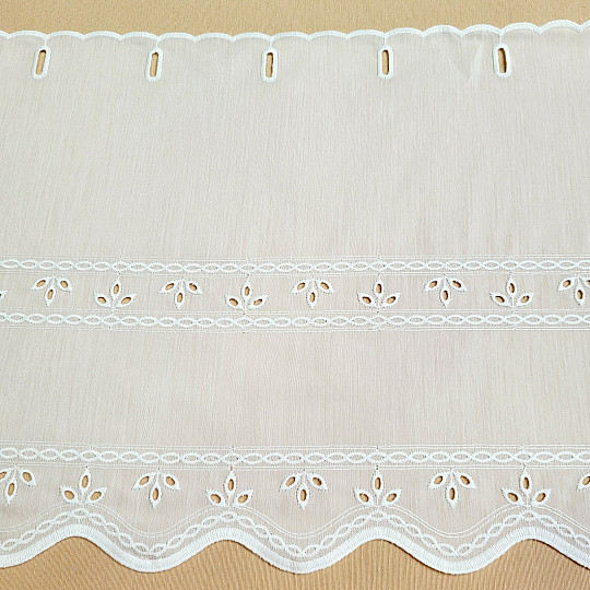 Vorhang für Buntglas GERSTER 11885 creme