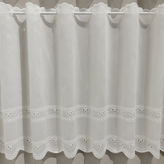 Vorhang für Buntglas GERSTER 11885 creme