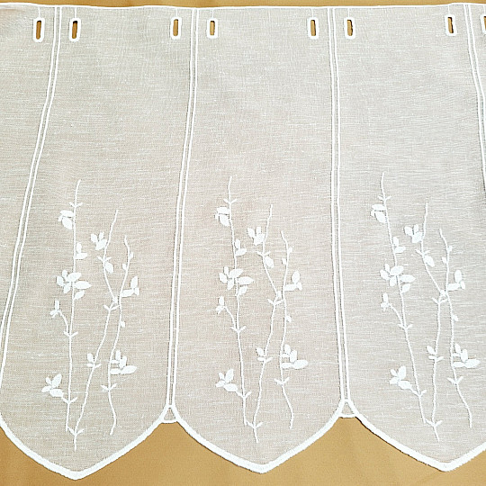 Vorhang für Buntglas GERSTER 11886 creme