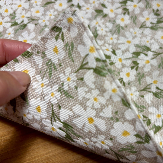 Platzset WEISSE BLUMEN