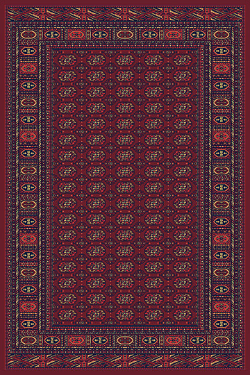 Teppich SOLID 15 rot