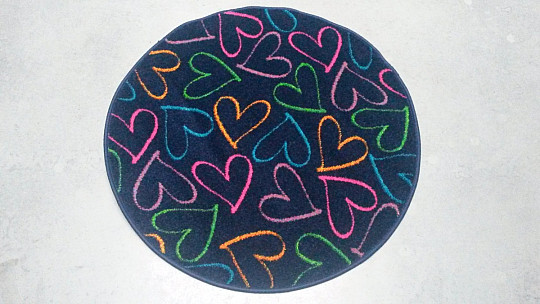 Kinderteppiche round HEARTS
