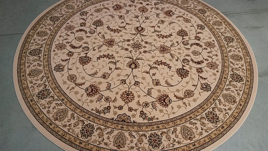 Wollteppich ORIENT cremig