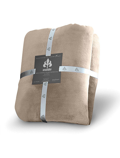 Weiche Decke IRISETTE 87 MOCCA
