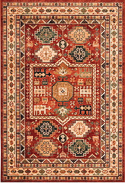 Luxus-Wollteppich KASHQAI 4306/300