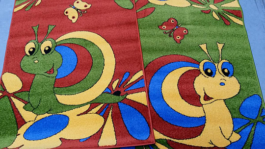 Kinderteppich SCHNECKE