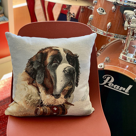 Gobelin-Kissenbezug Bernhardiner