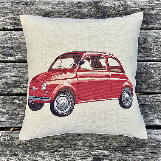Gobelin-Kissenbezug FIAT ROT
