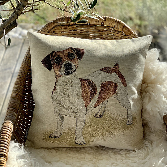 Gobelin-Kissenbezug HUNDE-NUT
