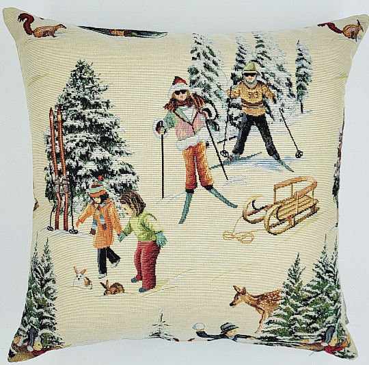 SKIERS-Kissenbezug