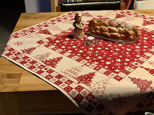 Gobelin-Tischdecken, Schals Christmas TREE II