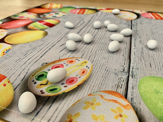 Weihnachtstischdecken und Tischläufer Bunte Ostereier