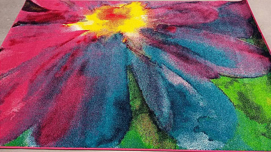 Teppich MULTI COLOR Flower