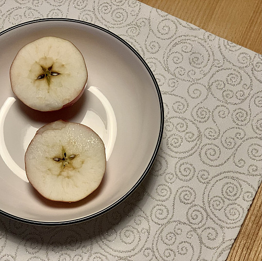 Weihnachts Gedecken FLASH Ornament Natur