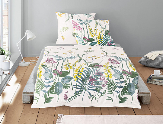 IRISETTE Luxus-Baumwollsatin NOVA 8282-90 creme