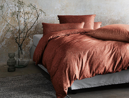 IRISETTE Luxus-Baumwollsatin Verona 8357-60 rot