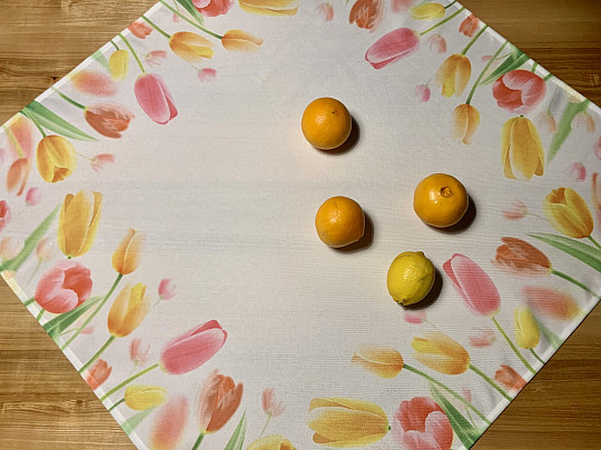 Tischdecken und Schals TULPE