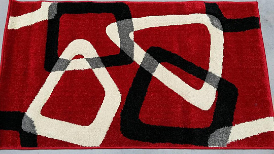 Stückteppiche PORTLAND CARVED rot