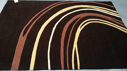 Handgetufteter Teppich MODERN I