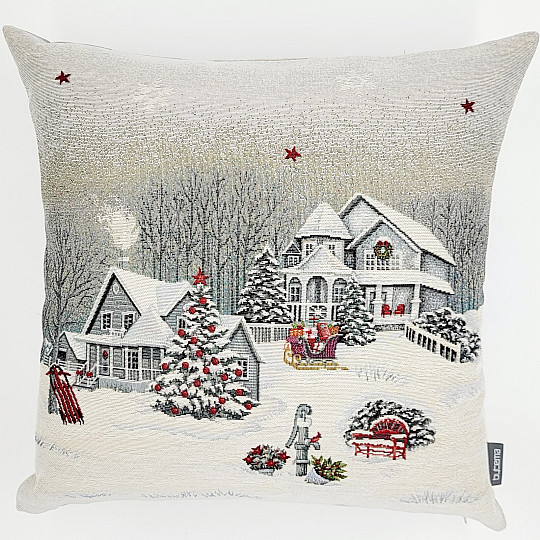 Weihnachtsteppichbezug WEIHNACHTSLANDSCHAFT