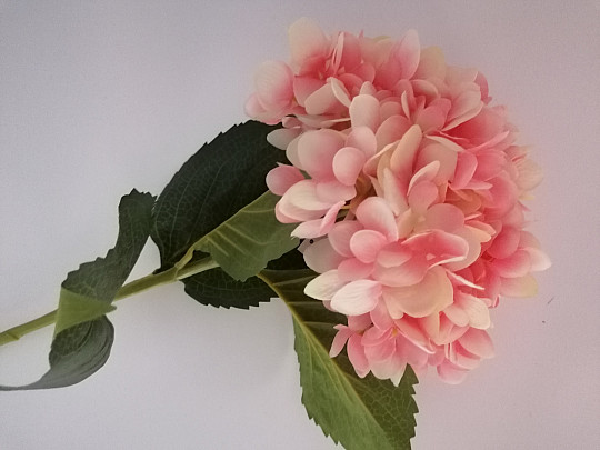 HORTENSION - künstliche Blume hellrosa