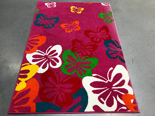 Kinderteppich SCHMETTERLINGE! Letzte Stücke!