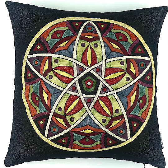 Gobelin-Kissenbezug MANDALA 1