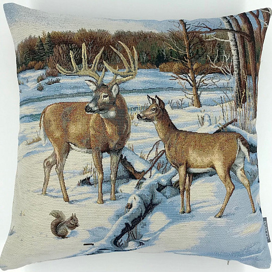 Weihnachts-Wandteppich-Bezug HIRSCH