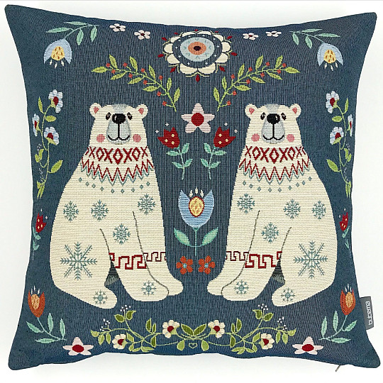 Gobelin Kissenbezug MERRY ANIMALS 6
