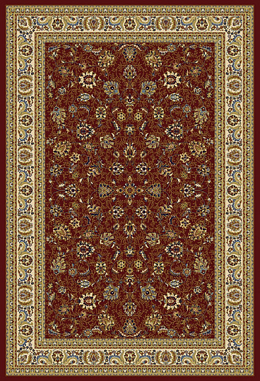 Stück Teppich KENDRA 170 rot