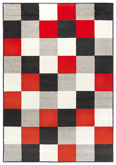 Stück Teppich LOTTO Würfel rot