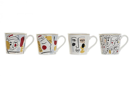 Gesichter Tasse 400ml