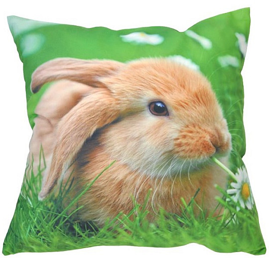Dekorativer Kissenbezug BUNNY