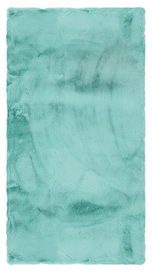 Luxus Stück Teppich KANINCHEN NEU Menthol