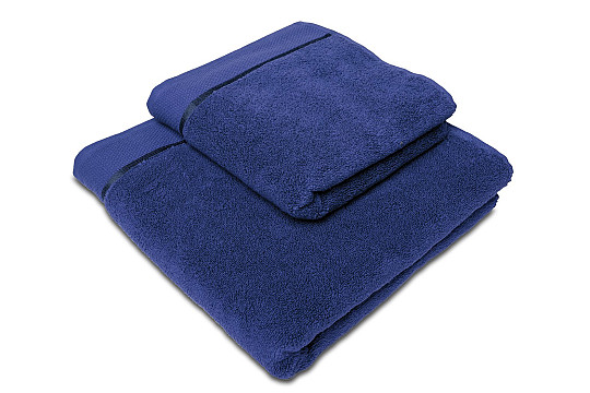 Handtuch und Badetuch MIKRO™. MARINEBLAU
