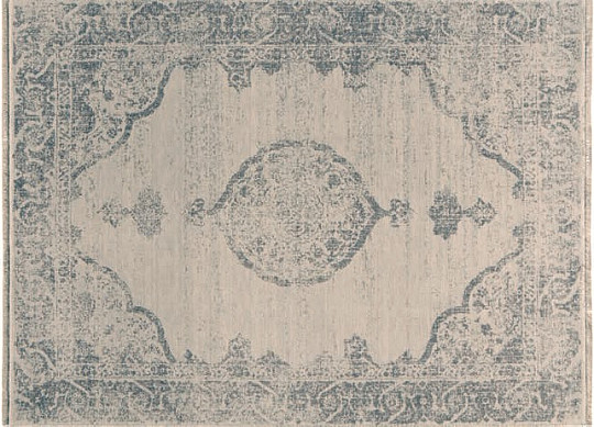 Luxus-Wollteppich VINTAGE hell