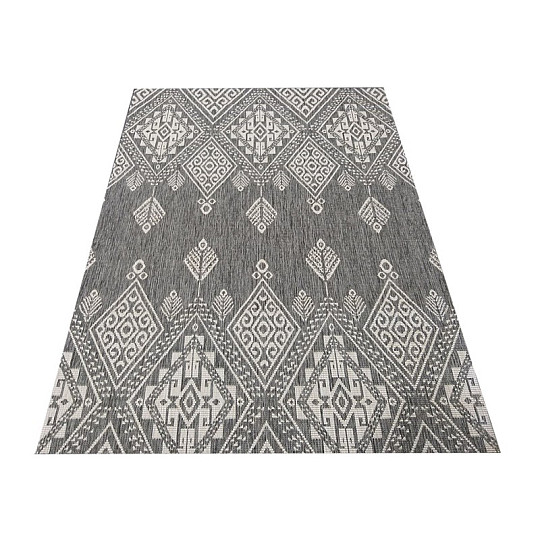 Grauer Bukkalteppich ZARA13