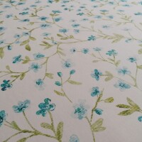 Dekostoff Sakura blau