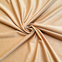 Luxuriöser einfarbiger Designer Dekostoff GERSTER 77042/0920 HASELNUSS