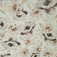 Dekorationsstoff OXFORD BEIGE FLOWER