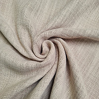 Luxuriöser Dekostoff LINO beige