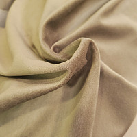 Luxuriöser, einfarbiger Designer-Dekorstoff GERSTER 77042/0200 BRAUN