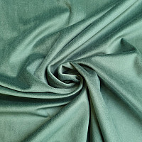Luxuriöser, einfarbiger Designer-Dekorstoff GERSTER 77042/0500 GRÜN